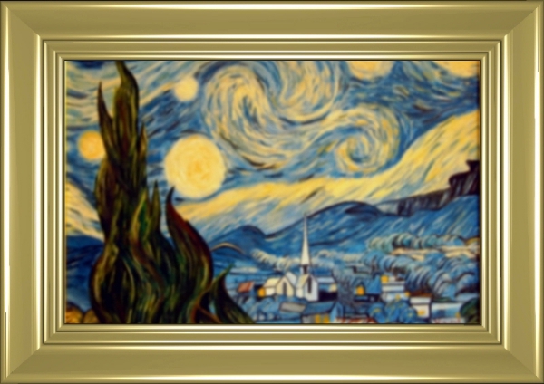Nuit etoilee (Van Gogh) 44x36